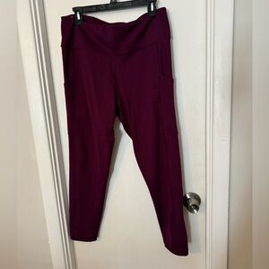 Banana Republic purple athletic pants size XL